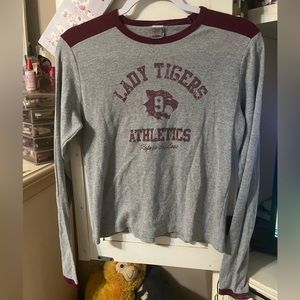 Vintage athletic top